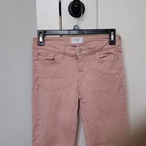 Pink celebrity pink skinny jeans